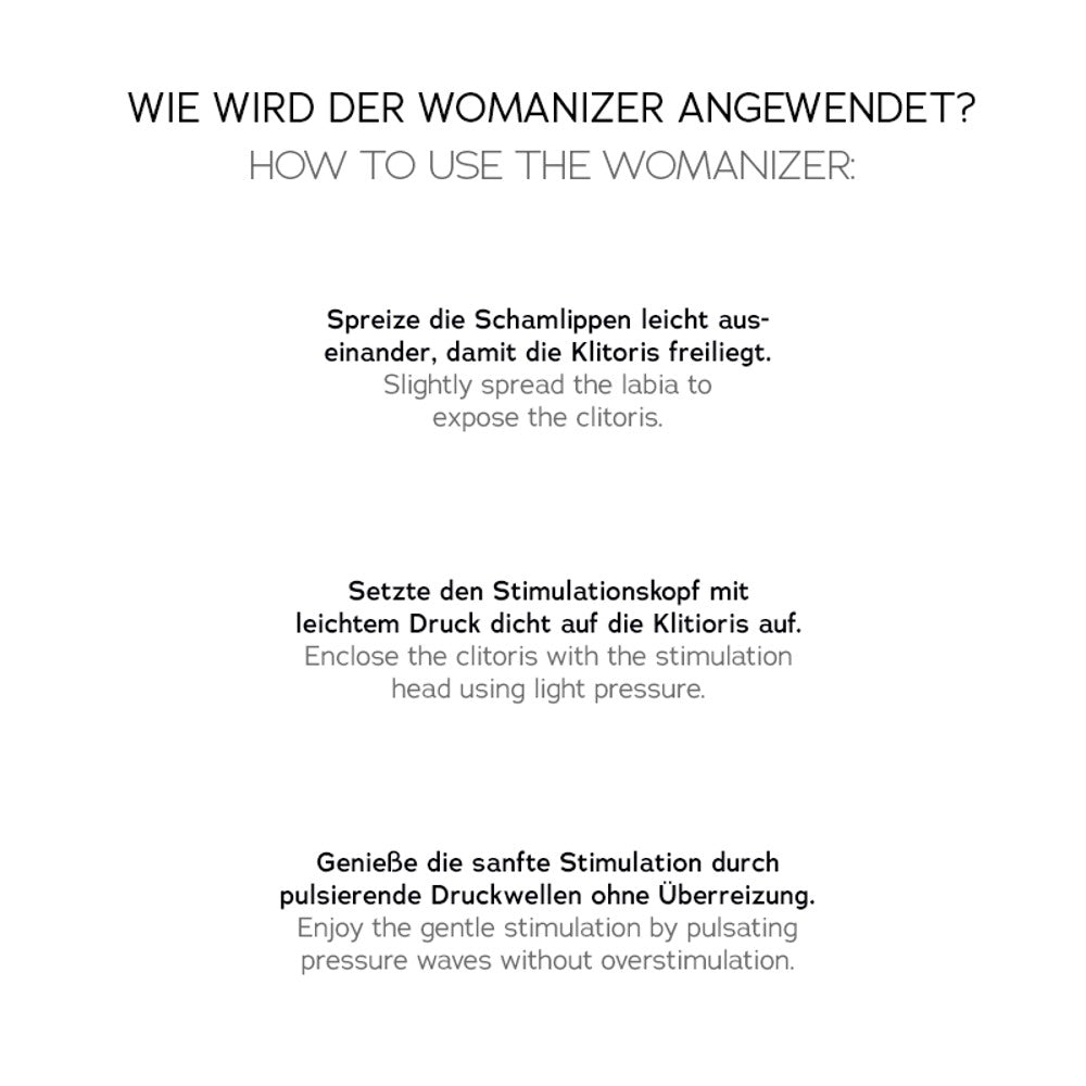 Womanizer "Pro" - Silber
