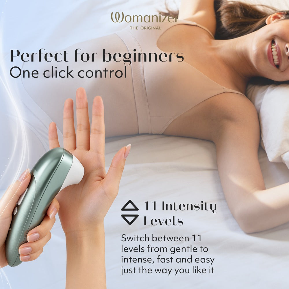 Womanizer Pro – Kompakter Pulsator mit Pleasure Air Technologie - Türkis