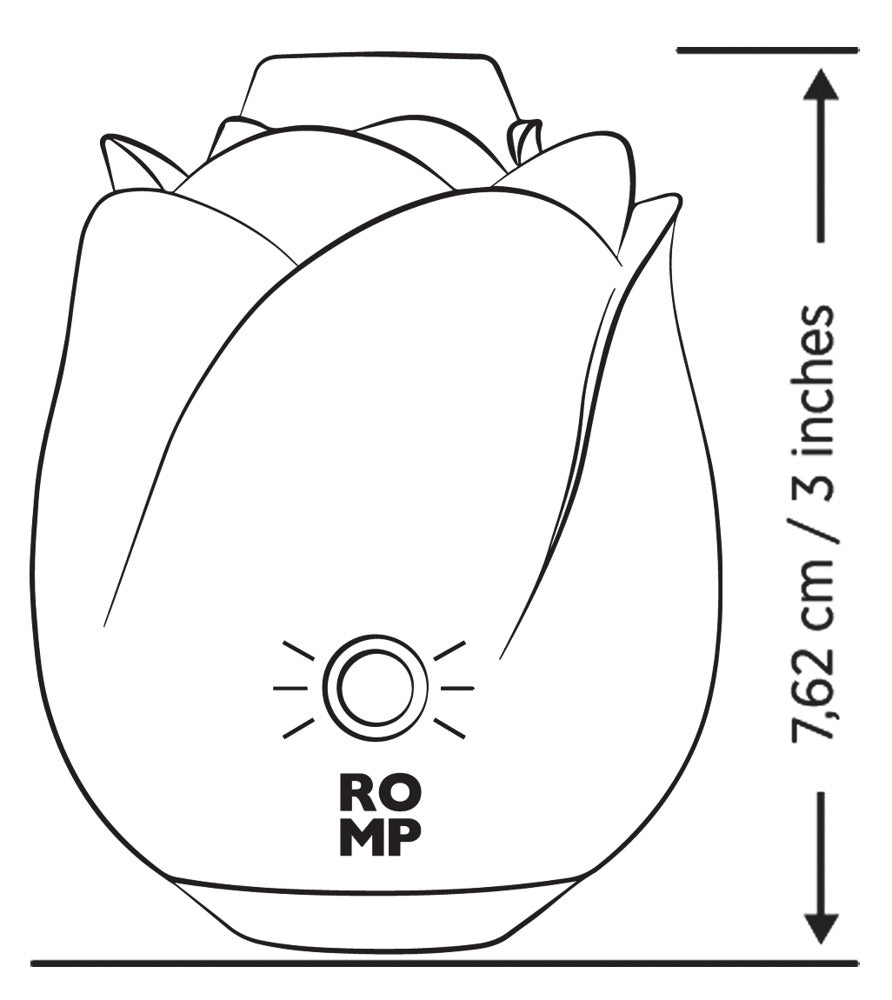 ROMP Rose Glow – Clitoral Stimulator with Pleasure Air Technology