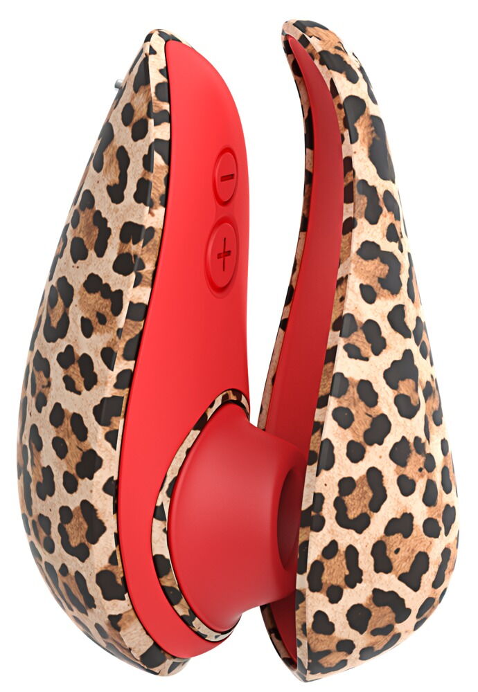 Liberty 2 Air-Handgerät mit Leopardenmuster-Tasche und roter Düse