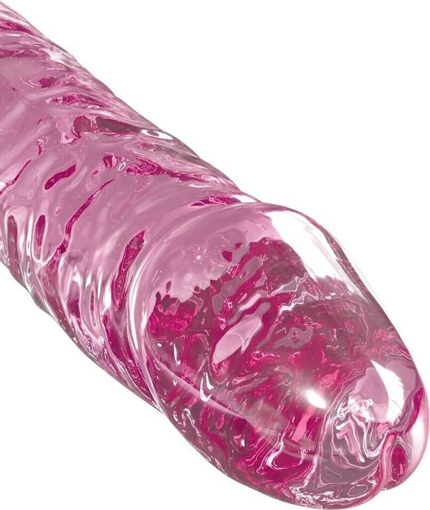 No. 86 - realistischer Glasdildo mit Saugnapf