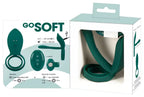 Paarvibrator-Set in grüner Verpackung mit Fernbedienung und Anschauungsdarstellung