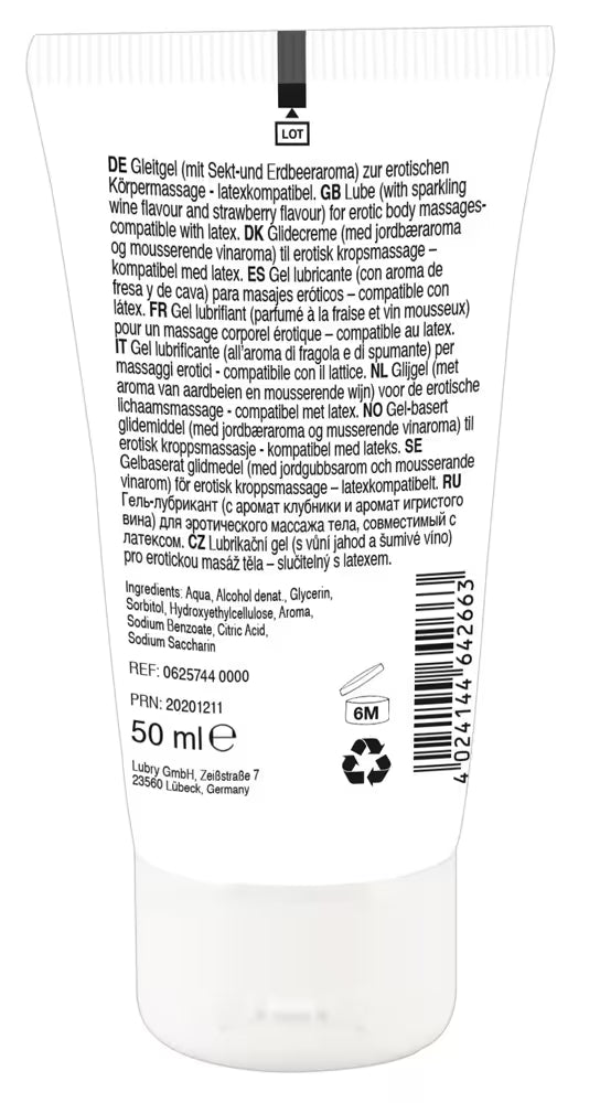 Lick it! Erdbeer Massagegel - 50ml