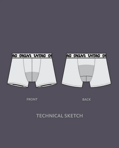 Perioden-Packing-Boxershorts L schwarz