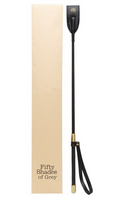 Elegante schwarze Gerte