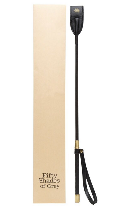 Elegante schwarze Gerte