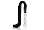 Lederflogger mit Glasdildo