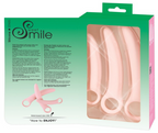 Silikon-Vaginaltrainer-Verpackung, Sweet Smile Rückseite mit Anleitung