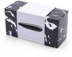 Le Wand Dildo Verpackungsschachtel mit Fenster, schwarze Kastenoptik mit Grafik