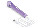 leWand Petite Vibrationsmassagegerät, lila, mit USB-Ladekabel