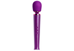 leWand petite Vibrationsmassagegerät, violetter Handgriff mit Tasten am Griff