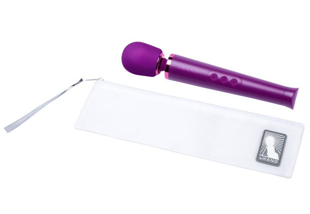 leWand petite Vibrationsmassagegerät mit Aufsatz, inkl. weißem Aufbewahrungsbeutel