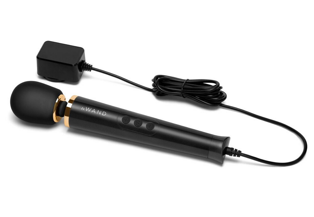 LeWand Petite Plug-in Massager Schwarz/Gold