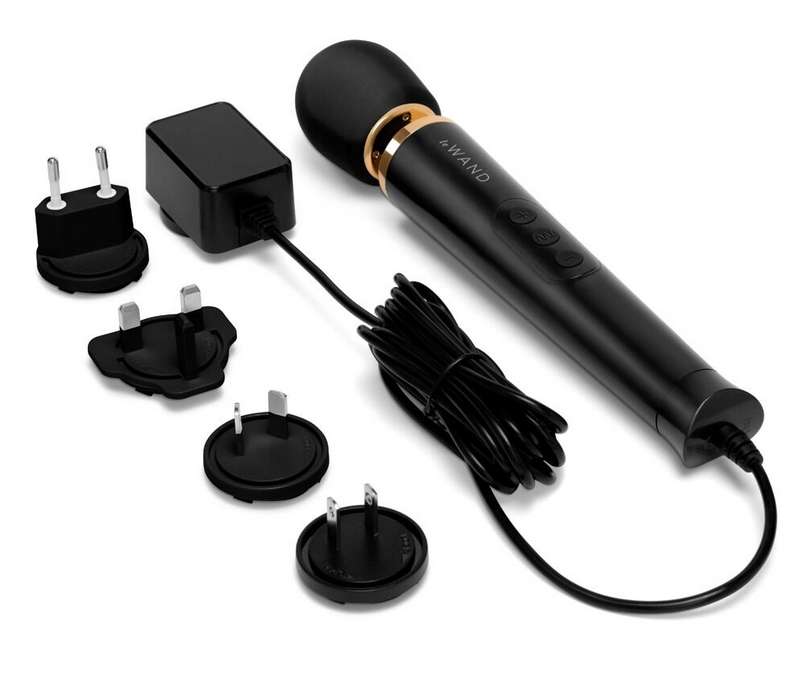LeWand Petite Plug-in Massager Schwarz/Gold