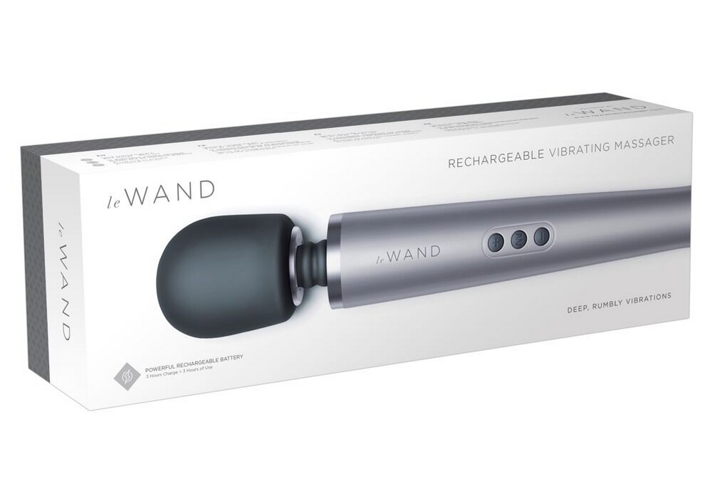 LeWand Rechargeable Vibrating Massager Grau