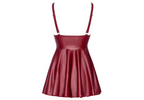 Lack Kleid rot