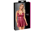 Lack Kleid rot