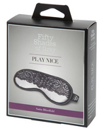 ,,Play Nice'' Satin Augenbinde