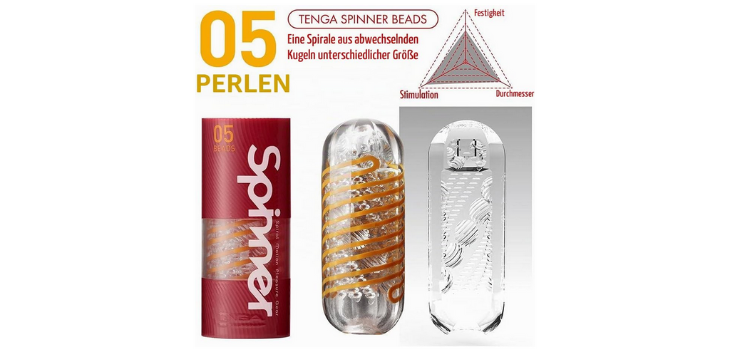 Masturbator ,,Spinner- 05 Beads''