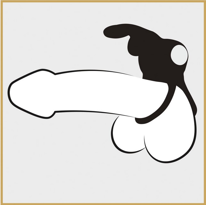 Vibrierender Penis-und Hodenring