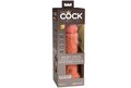 King Cock Vibrator+ Dual-Density in Verpackung, 20 cm Silikon-Design