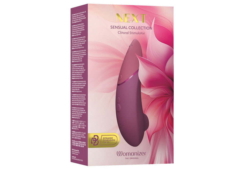 Kartonschachtel: Next Sensual Collection Clitoral Stimulator, lila Farbton