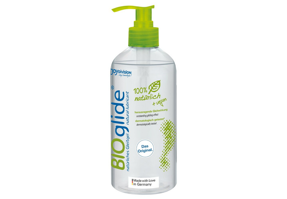 BIOglide Gleitgel-Spenderflasche mit grünem Dosierpumpe