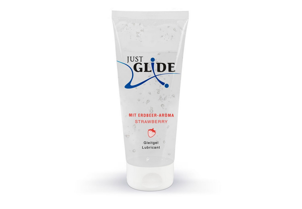 Wasserbasiertes Gleitgel mit Erdbeeraroma