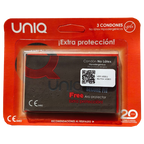 Kondome im Blisterpack, latexfrei, extra Schutz, Secure Fit