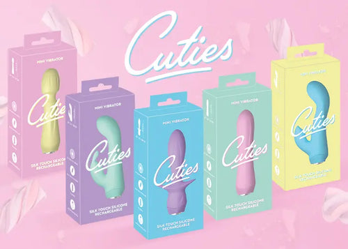 Rosa Mini-Vibrator-Set in der Verpackung