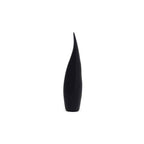 Schwarzer Vibrator mit konischer, spitzer Form