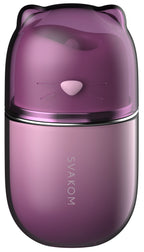 Auflegevibrator SVAKOM Klitty mit transparenter Oberseite und violettem Gehäuse