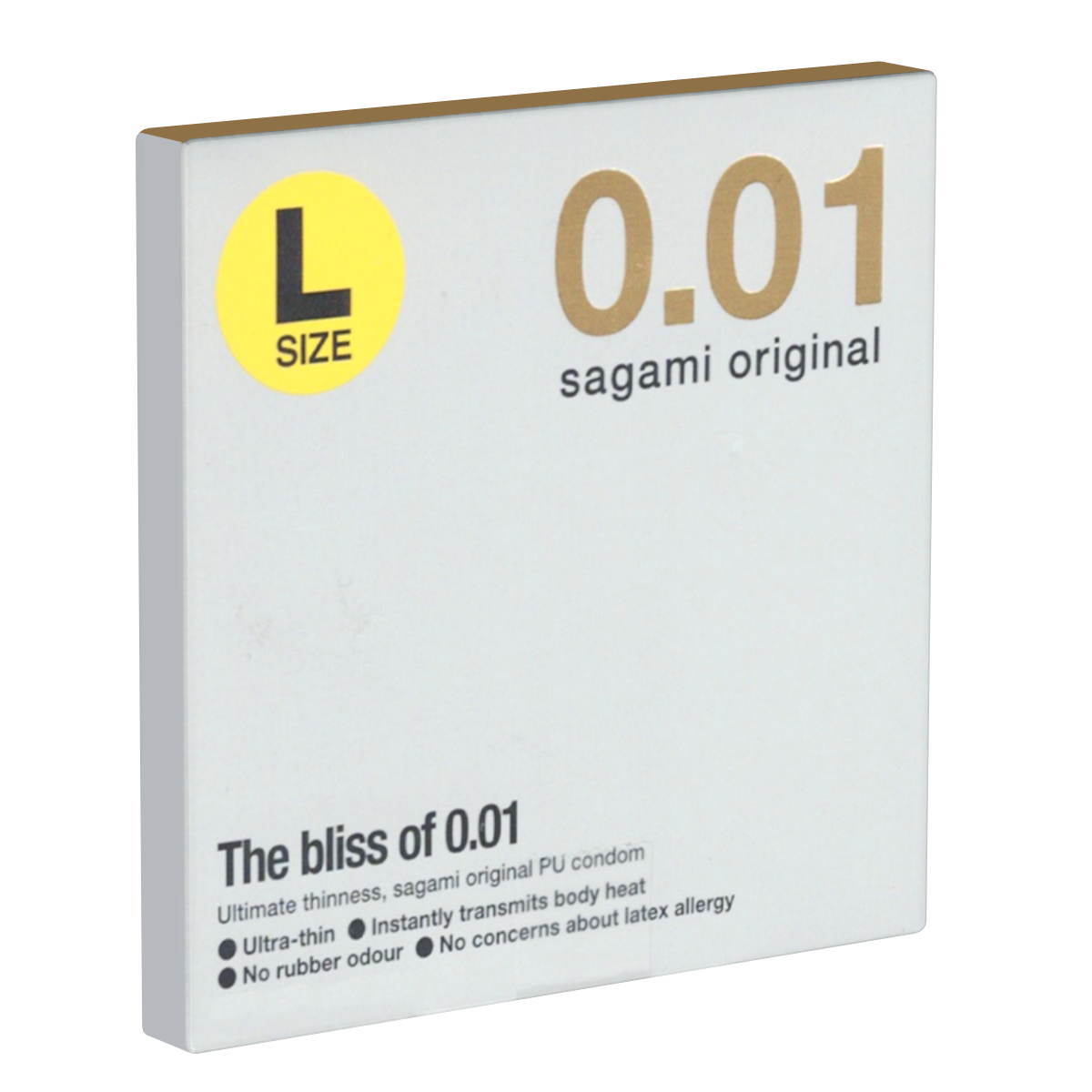 Latexfreie Kondome ,,Sagami- Original'' 0.01 L-Size