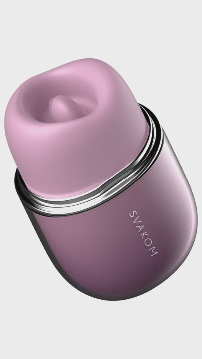 SVAKOM - Klitty - Lay-on Vibrator with Lick and Suck Function