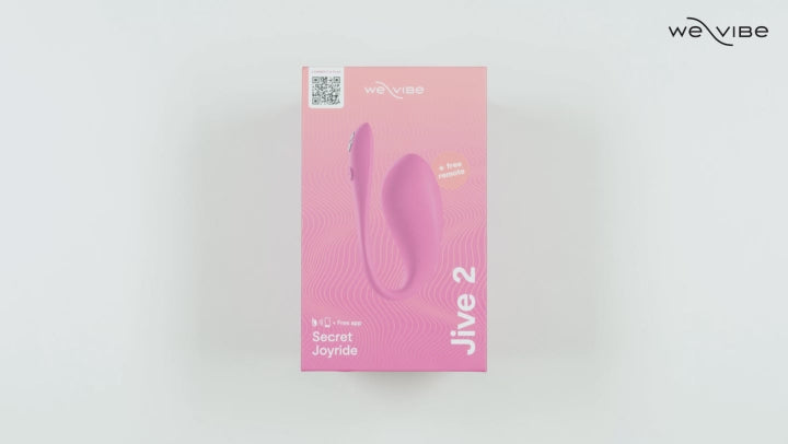 "Jive 2" Ergonomisch geformtes Vibro-Ei mit doppelter Stimulation