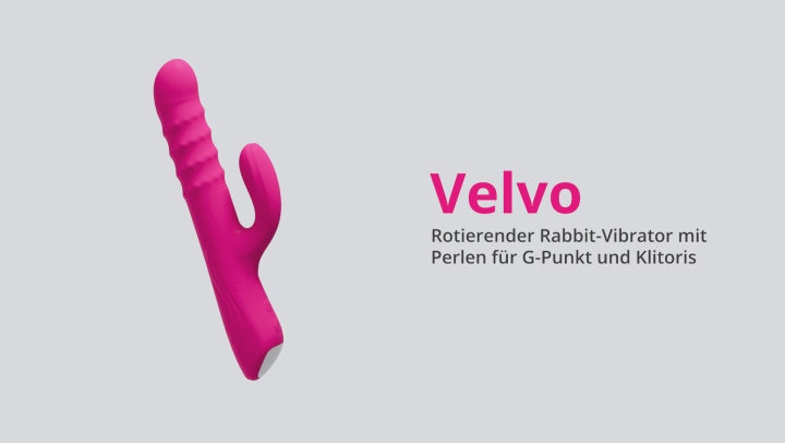 Velvo – Intelligenter Rabbit-Vibrator mit App-Steuerung