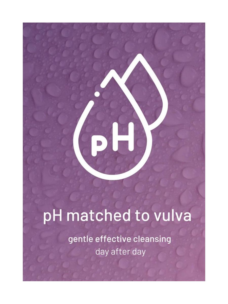 Intim-Reinigungsschaum mit pH-Wert passend zur Vulva, sanfte Reinigung